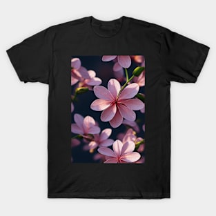 Beautiful Pink Flowers, for all those who love nature #119 T-Shirt